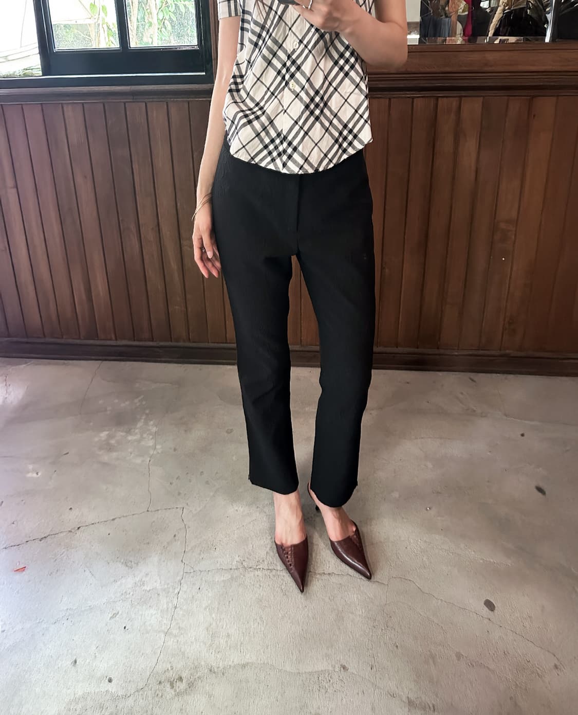 ISSEY MIYAKE HAAT jacquard pants 상품이미지1