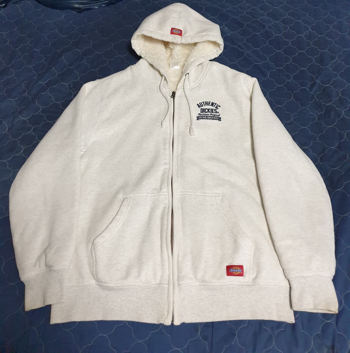 디키즈 양털안감 후드집업 멜란지 (XL) 상품이미지1