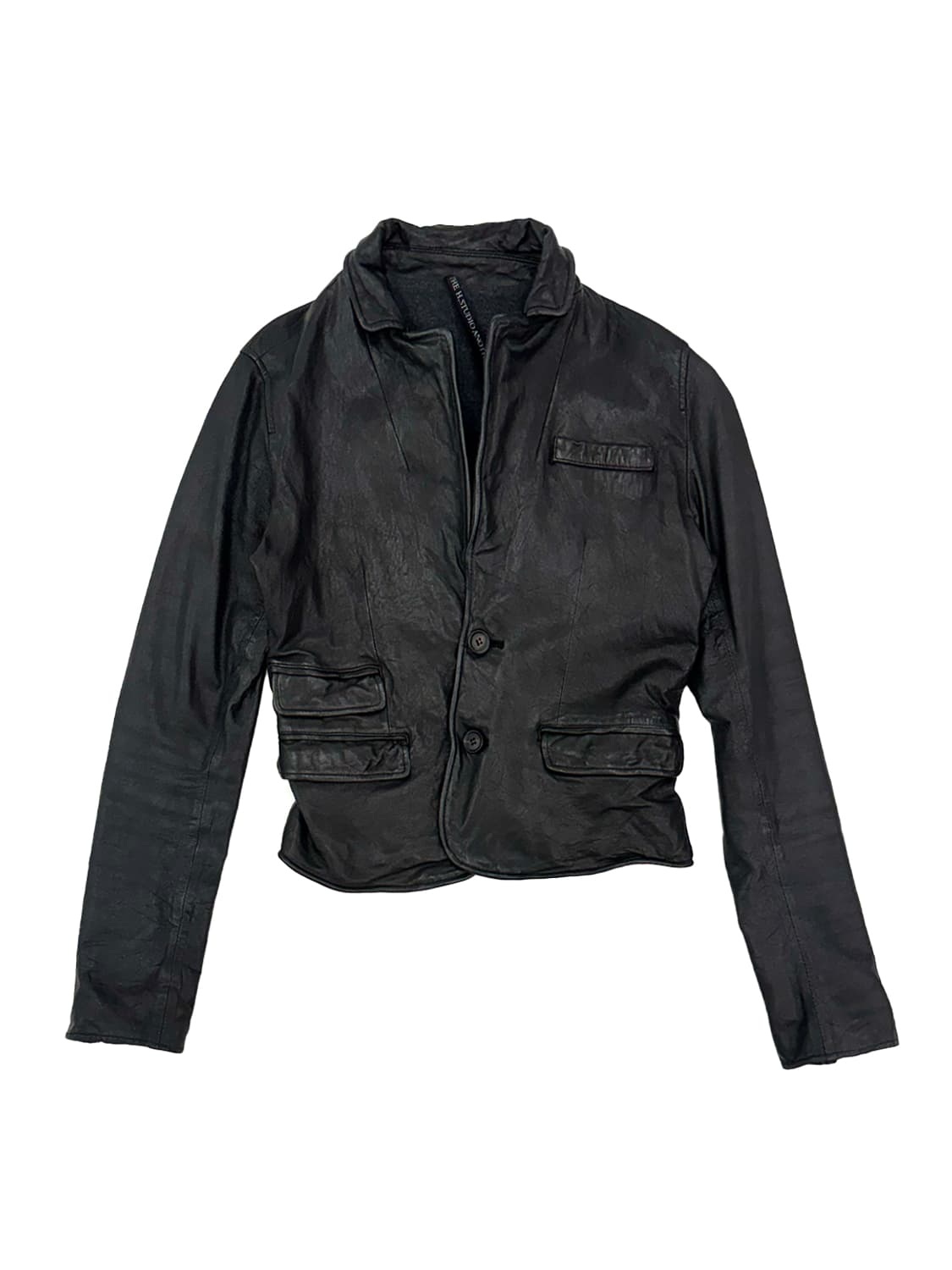 The H.Studio Leather Jacket/ S 상품이미지1