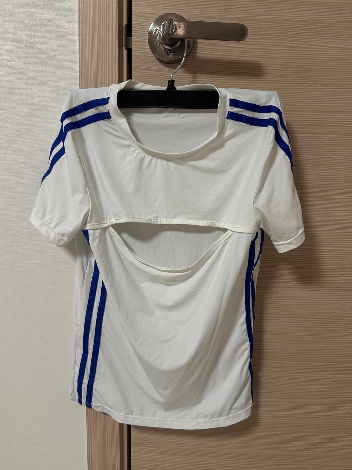 8division cutout white tee 사이즈 free 상품이미지2