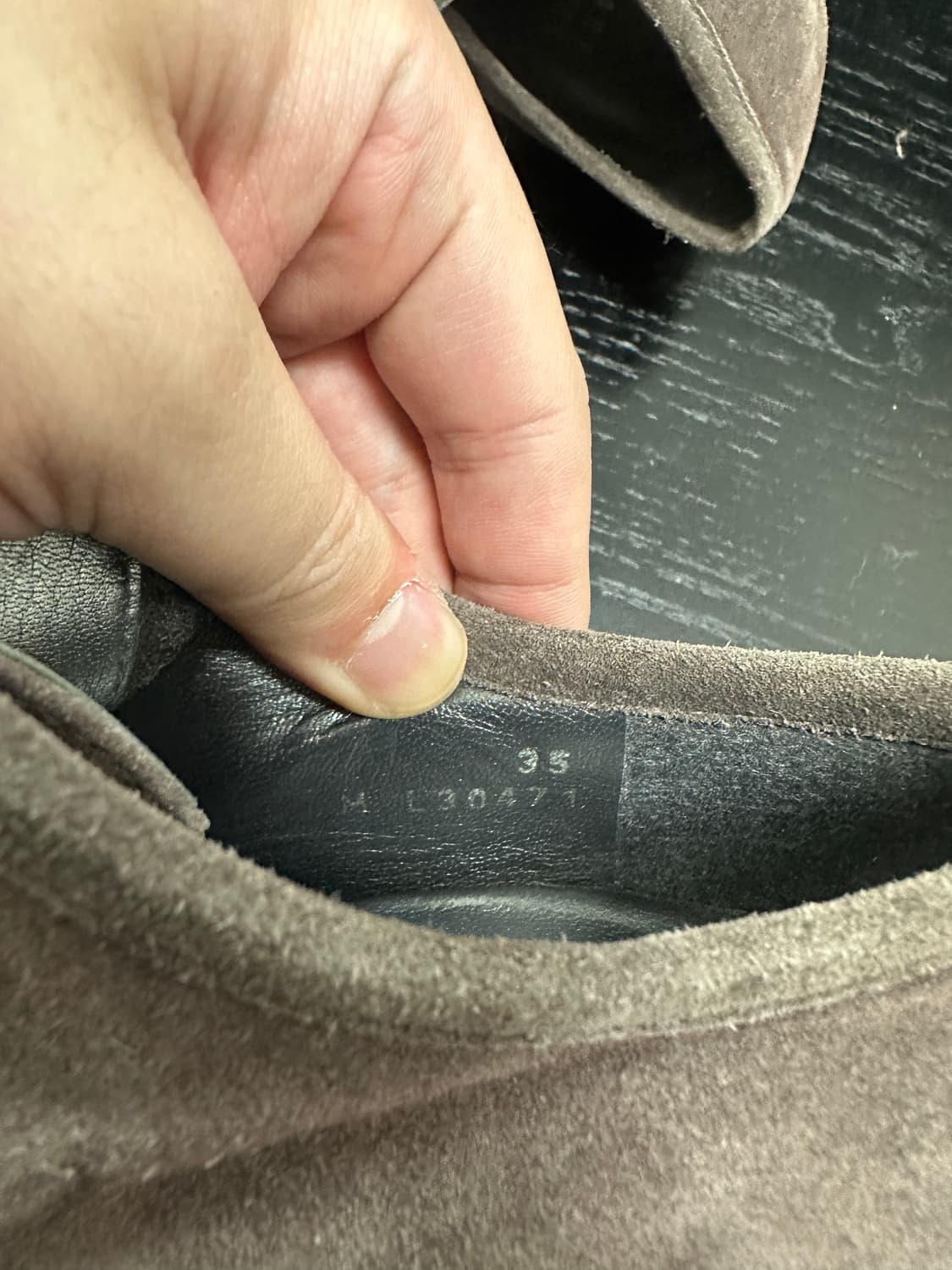 스튜어트 와이츠먼 레이스업 스웨이드 힐 상품이미지5