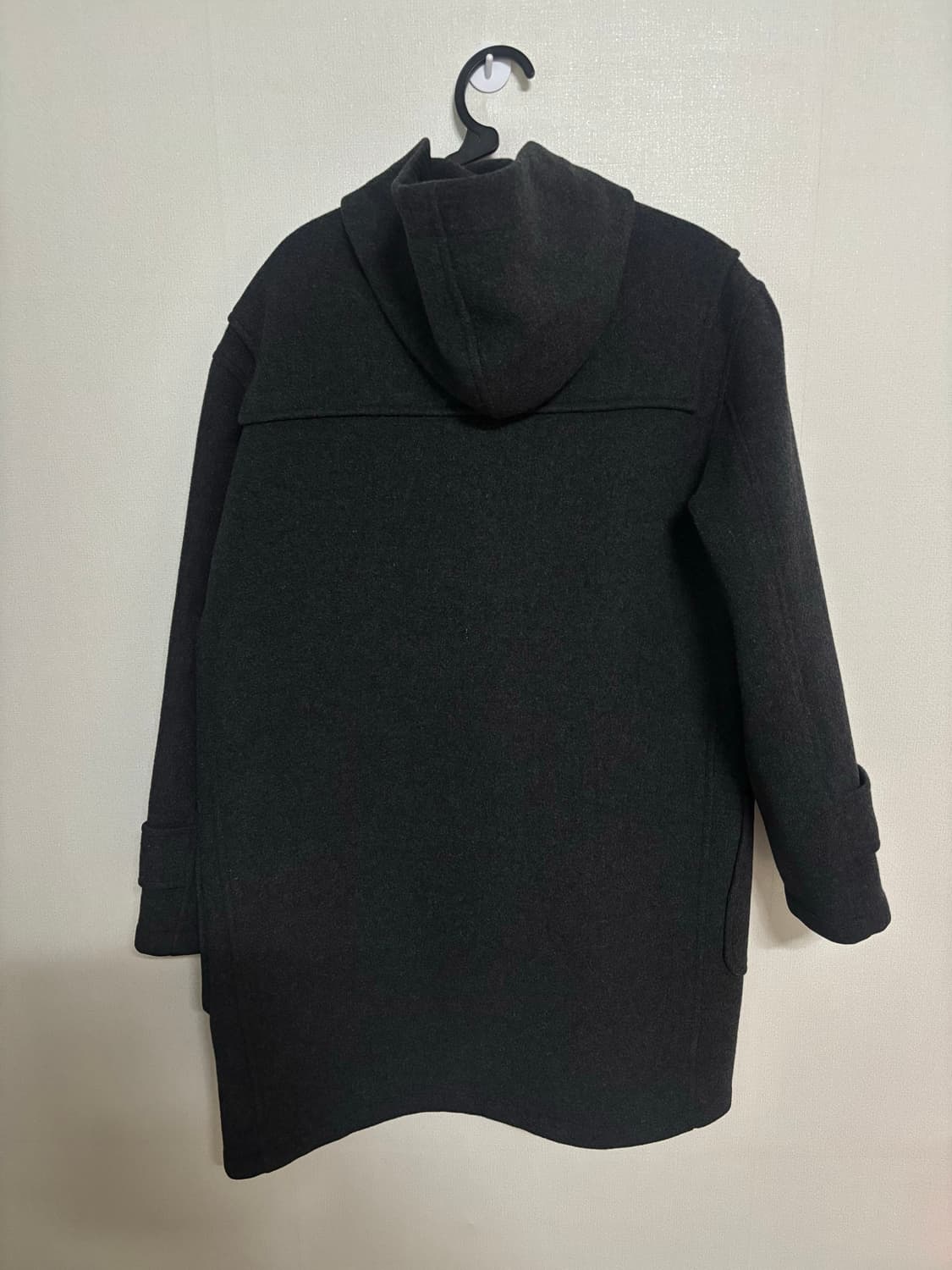 폴로 더블 코트 차콜 공용 상품이미지2