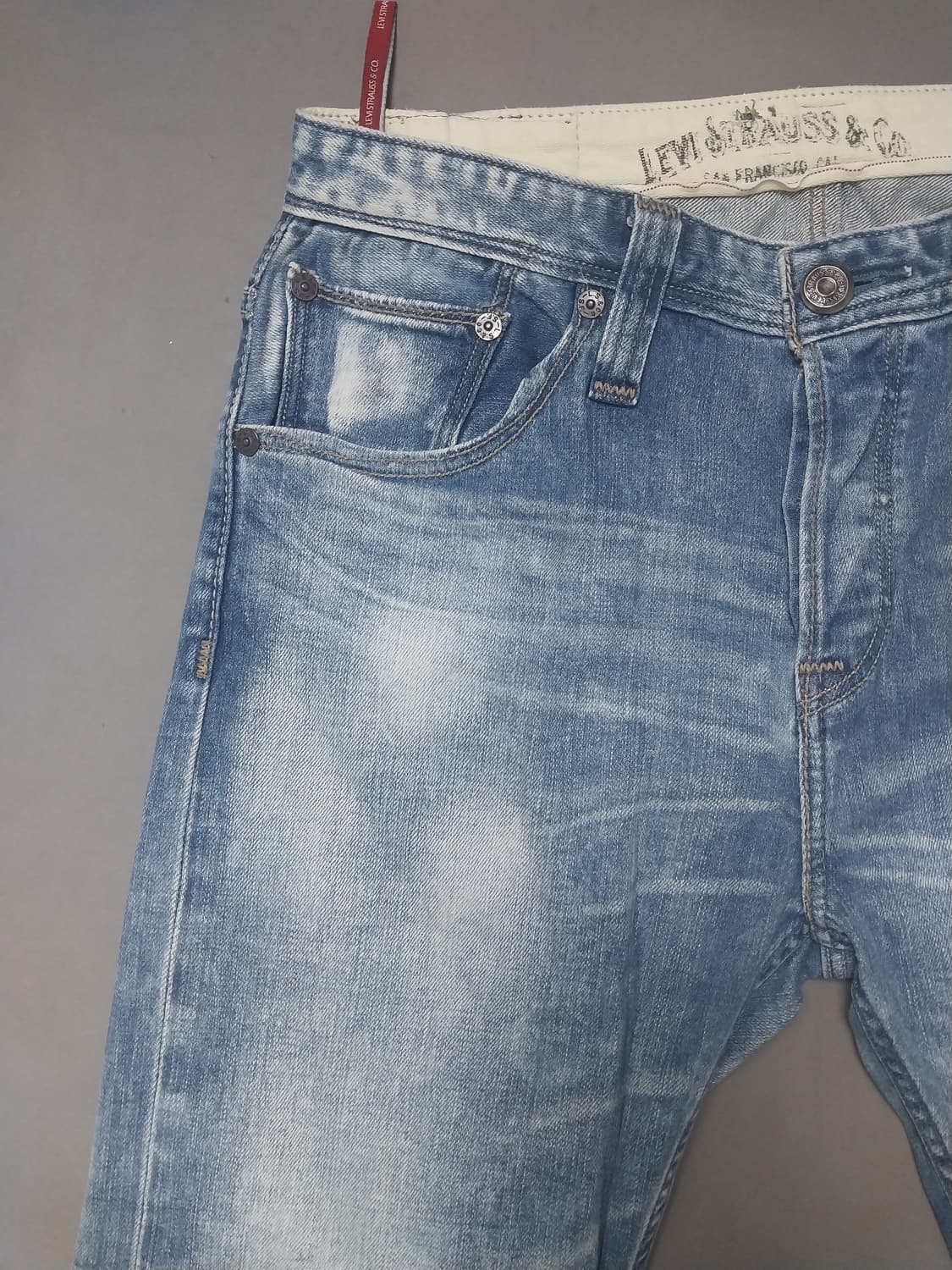 [33] 리바이스 504 00s 스트레치 레귤러 스트레이트진 청바지 상품이미지2