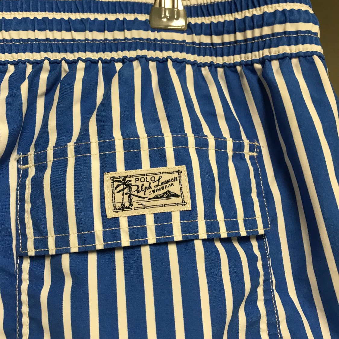 폴로 랄프로렌 포니 스트라이프 스윔 팬츠 XL 상품이미지4