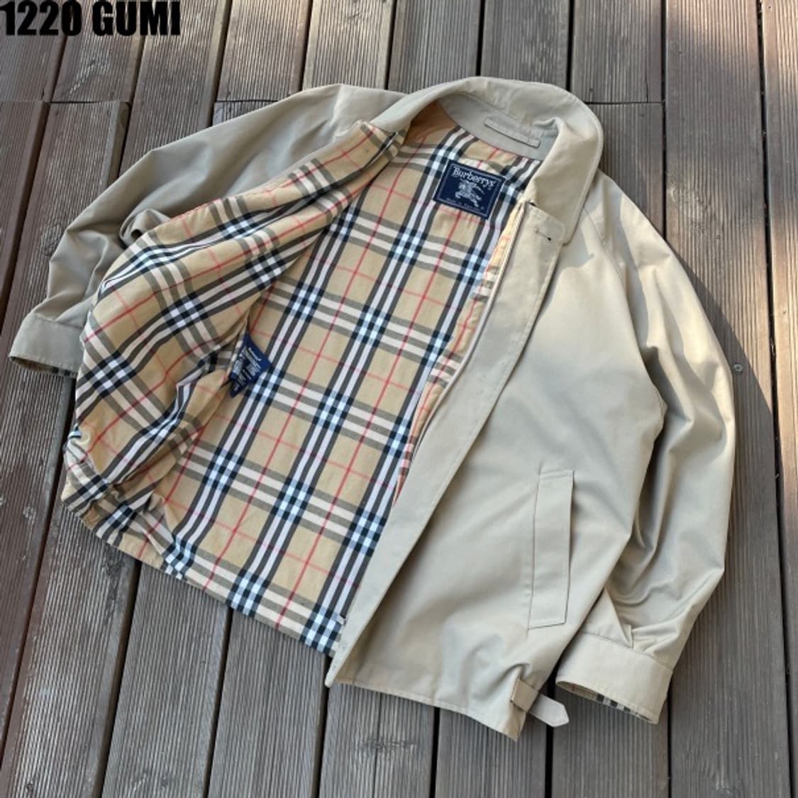 버버리 아메카지 자켓 100-105 상품이미지1