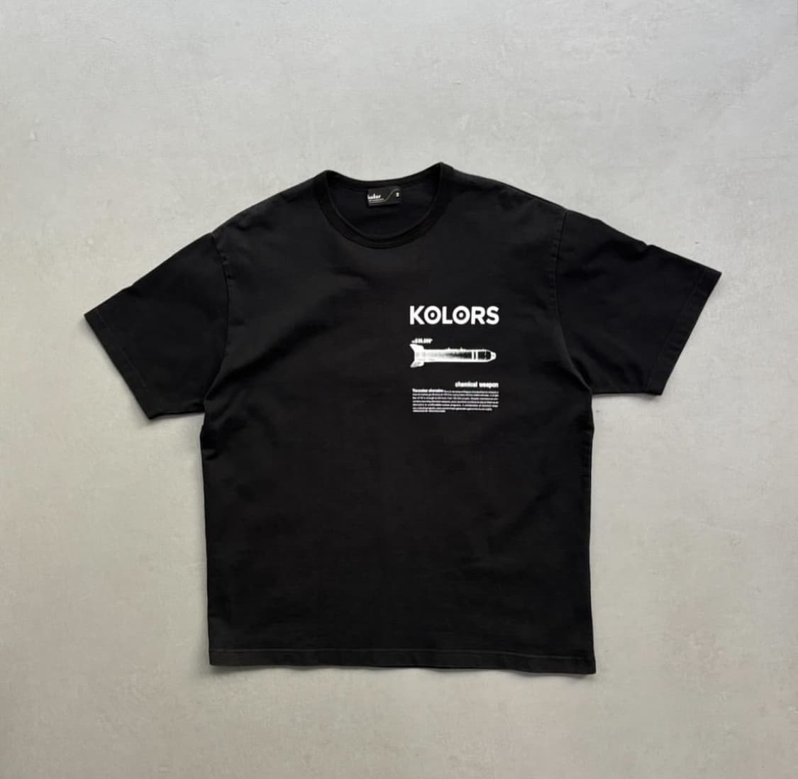 Kolor (컬러) 19ss 그래픽 티셔츠 상품이미지1