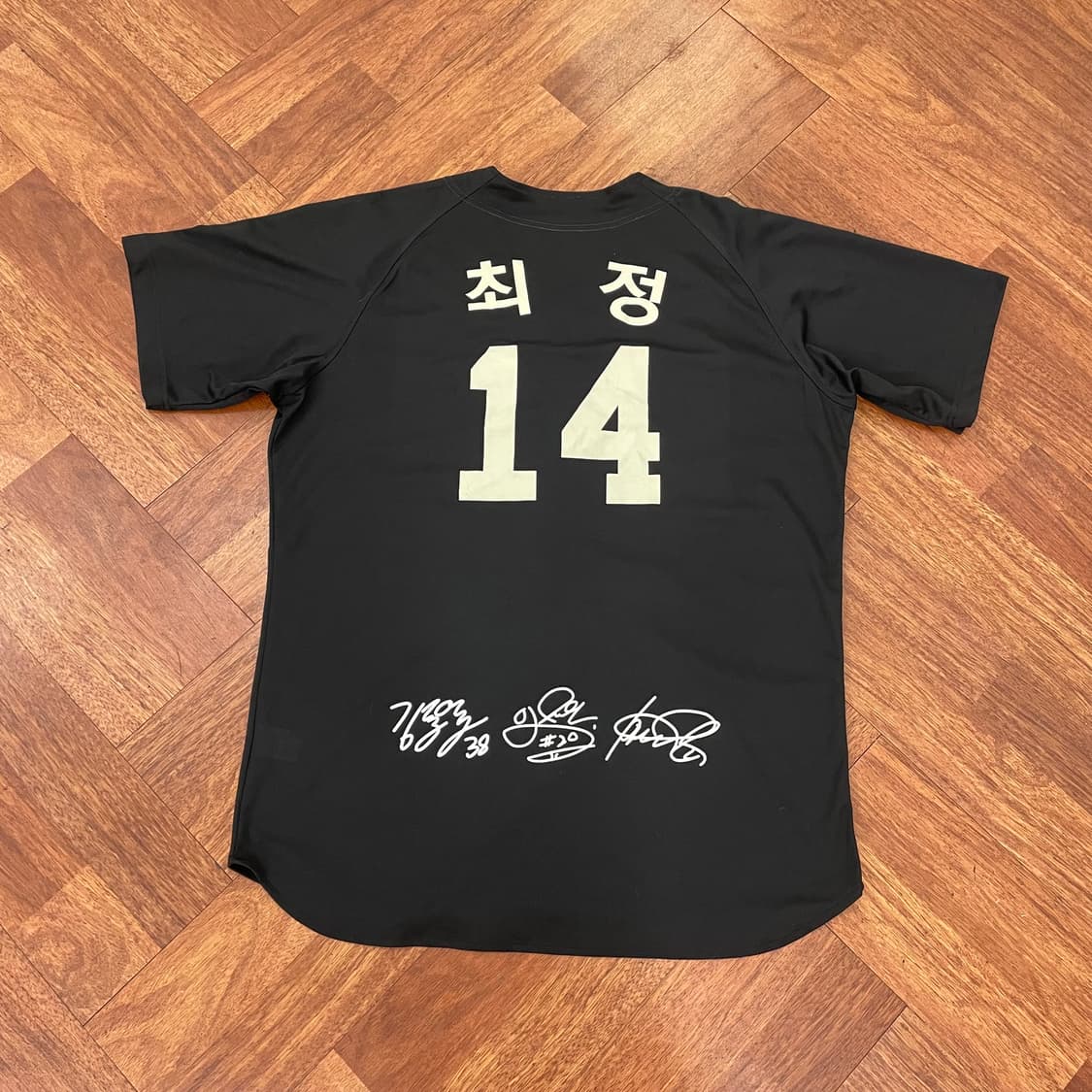 SK와이번스 블랙 최정마킹 유니폼 상품이미지2