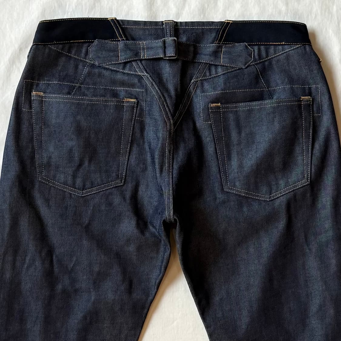 [33] 준야 와타나베 꼼데가르송 신치백 울 셀비지 데님 상품이미지10