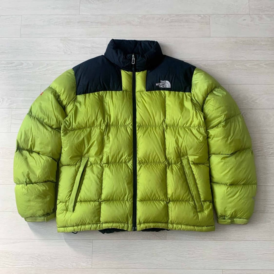 노스페이스 800 구스 다운 패딩 그린 XL 상품이미지1