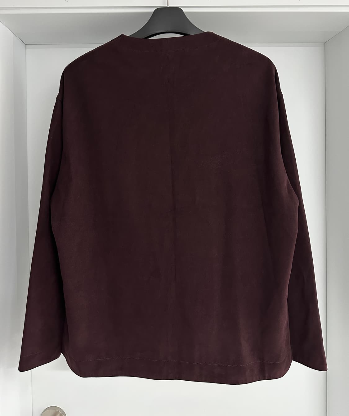 [질스튜어트] 남성 스웨이드 지퍼 셔츠 / 엑셀라지퍼 사용 상품이미지2