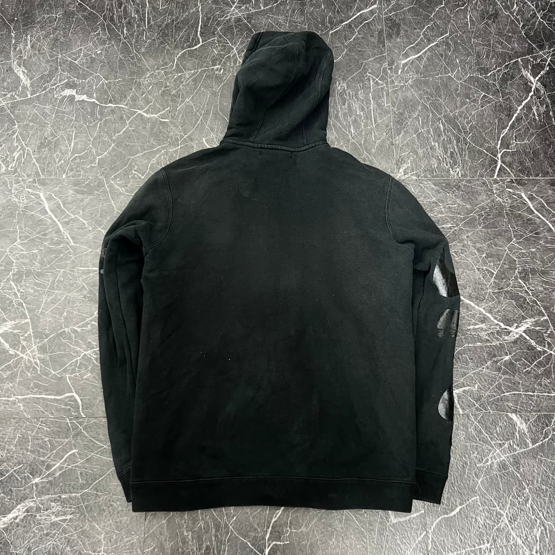 나이키 x 꼼데가르송 블랙 18aw 11주년 프린팅 후드집업 상품이미지3