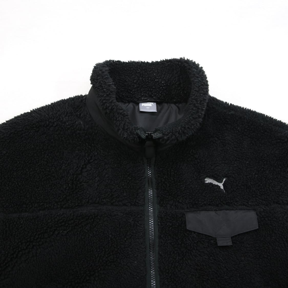 (착용컷) PUMA 양털 플리스 자켓 (남성용 100) 상품이미지4