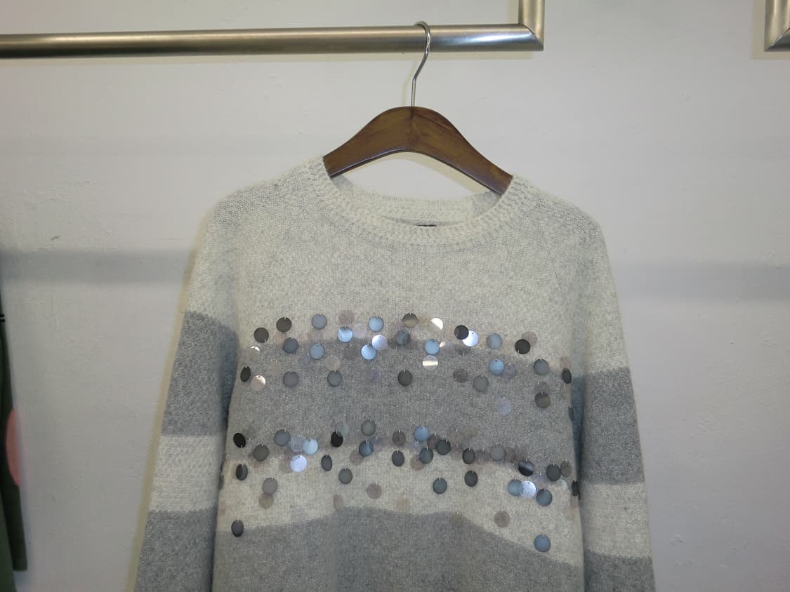 Benetton spangled knit 상품이미지3
