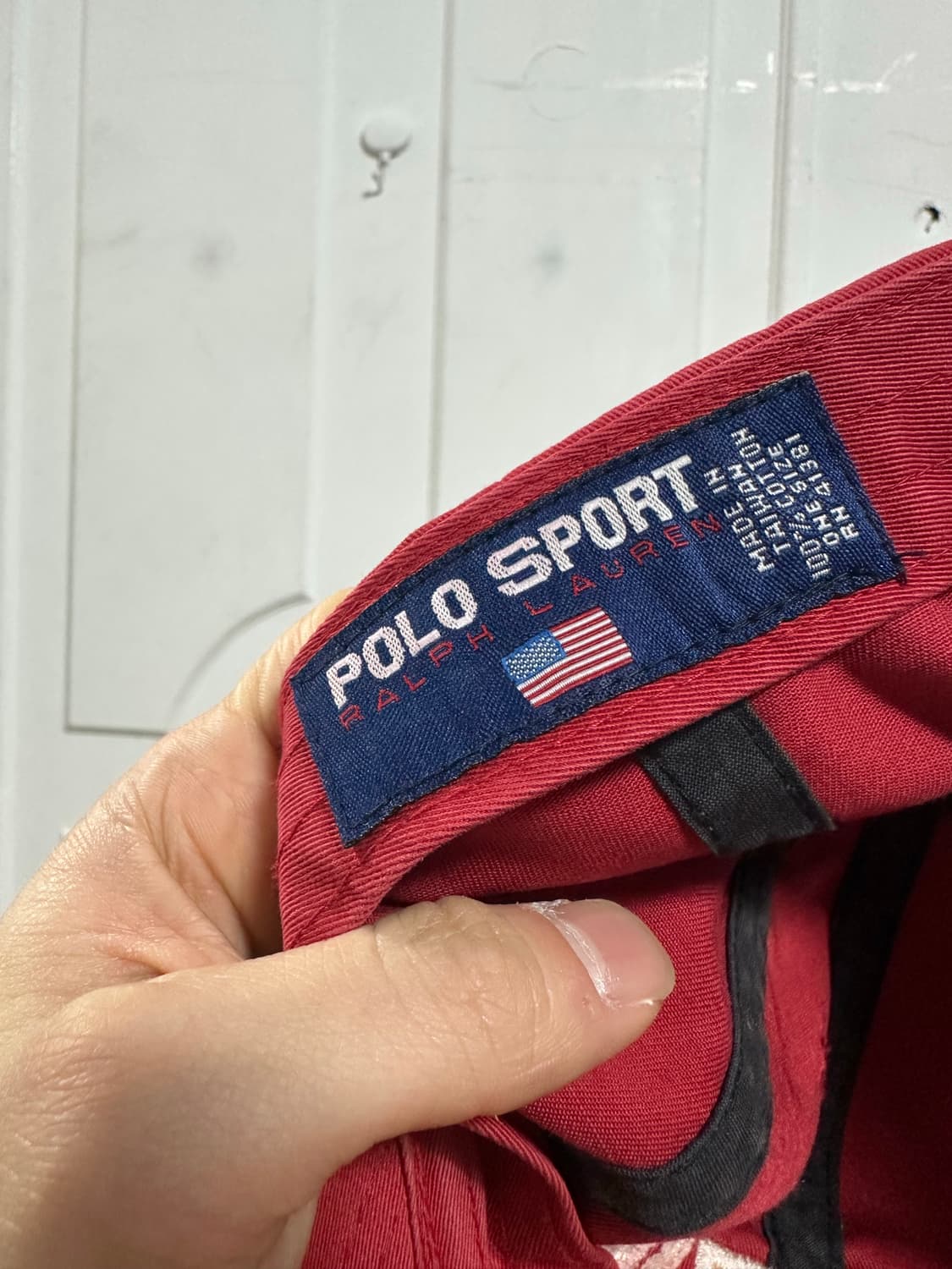 폴로 스포츠 로고 볼캡 상품이미지5