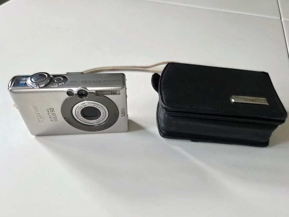 상태좋음 CANON IXUS 50 캐논 익서스 빈티지 디지털카메라 디카 상품이미지6