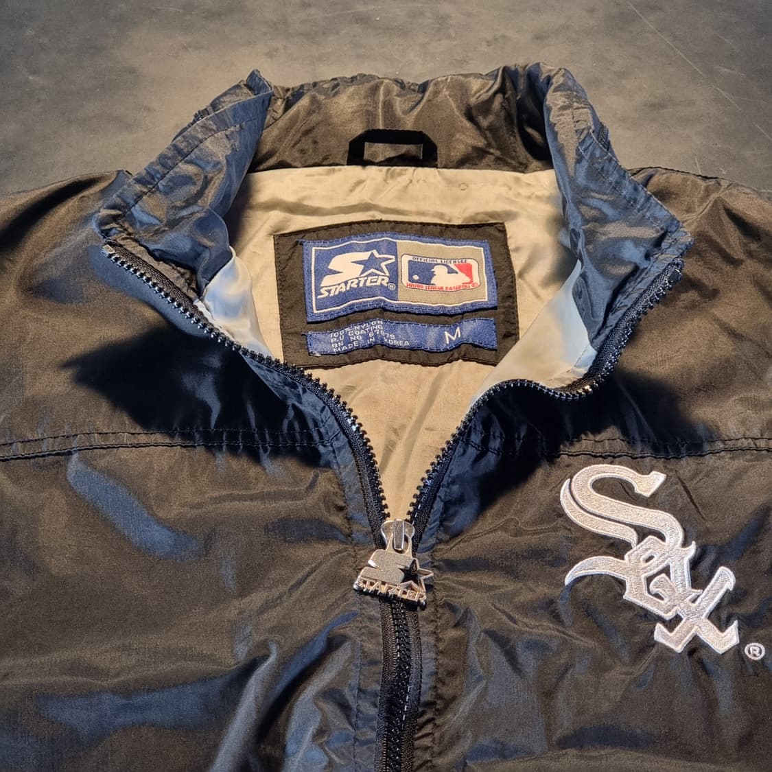 스타터 시카고 화이트삭스 MLB 바람막이 유니폼 M 상품이미지2