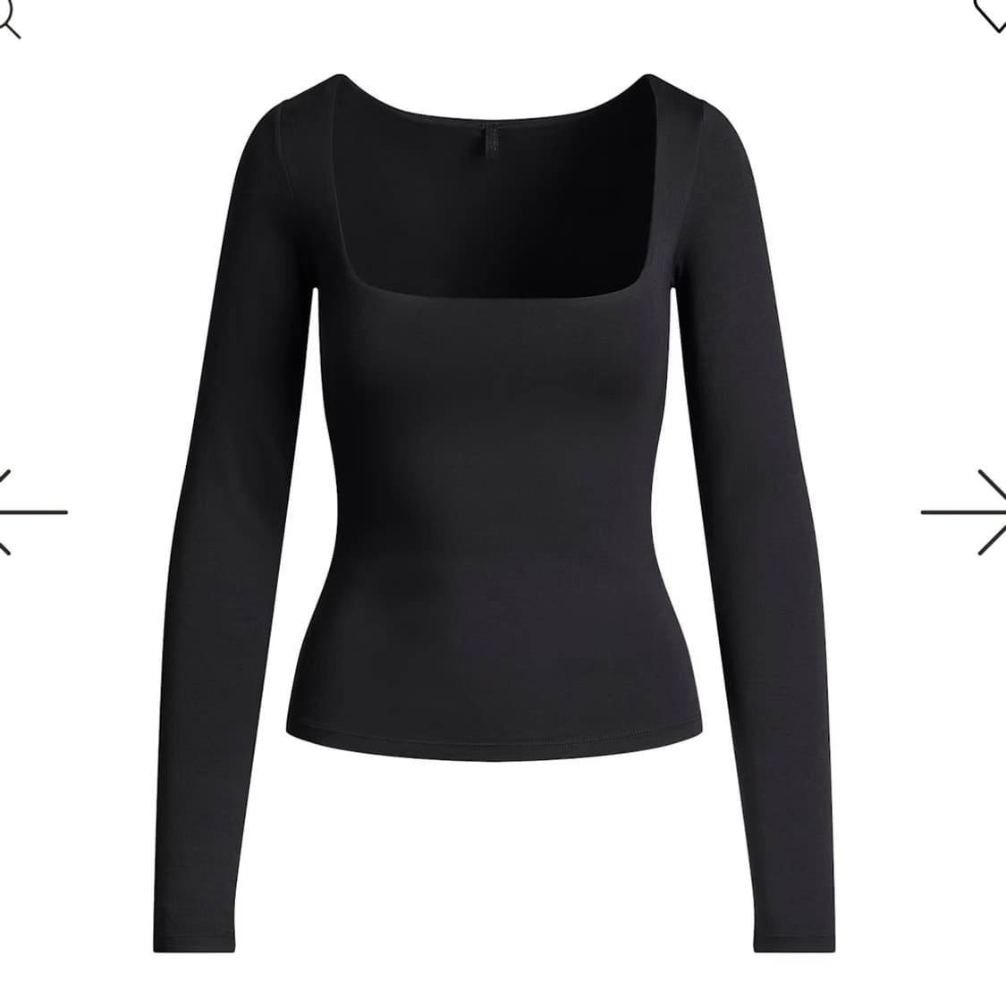 Skims SQUARE NECK TOP 상품이미지3