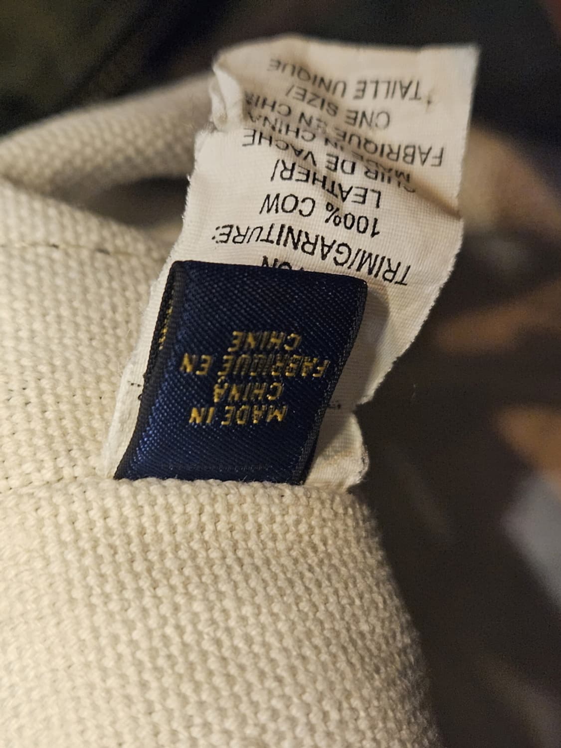 폴로랄프로렌 캔버스 카모 럭비 토트백 ( 41X35X16 )/ 10022 상품이미지10