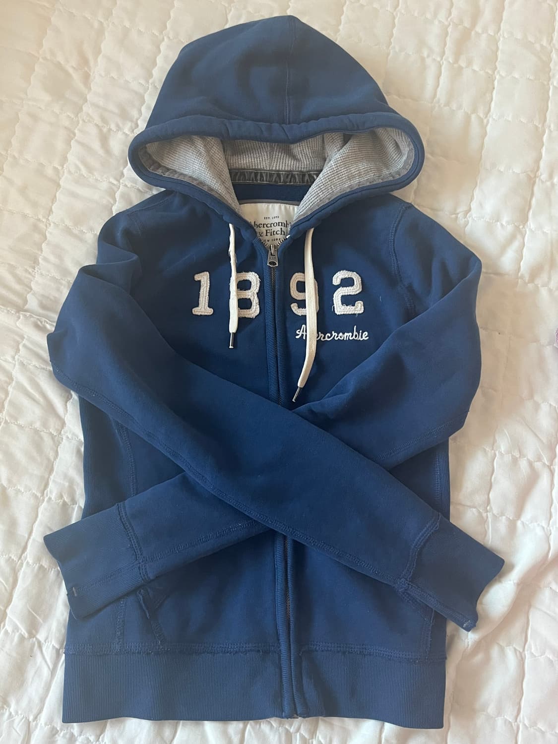 아베크롬비 블루 후드집업 상품이미지1