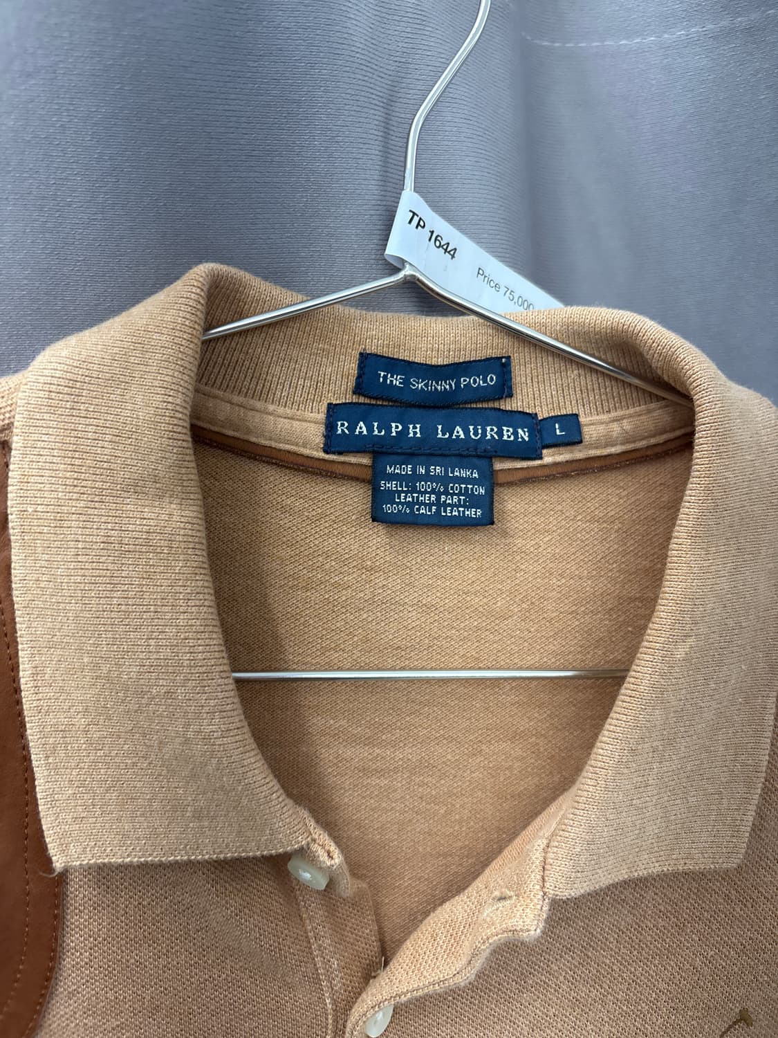 랄프로렌 레더패치 반팔티셔츠 상품이미지3