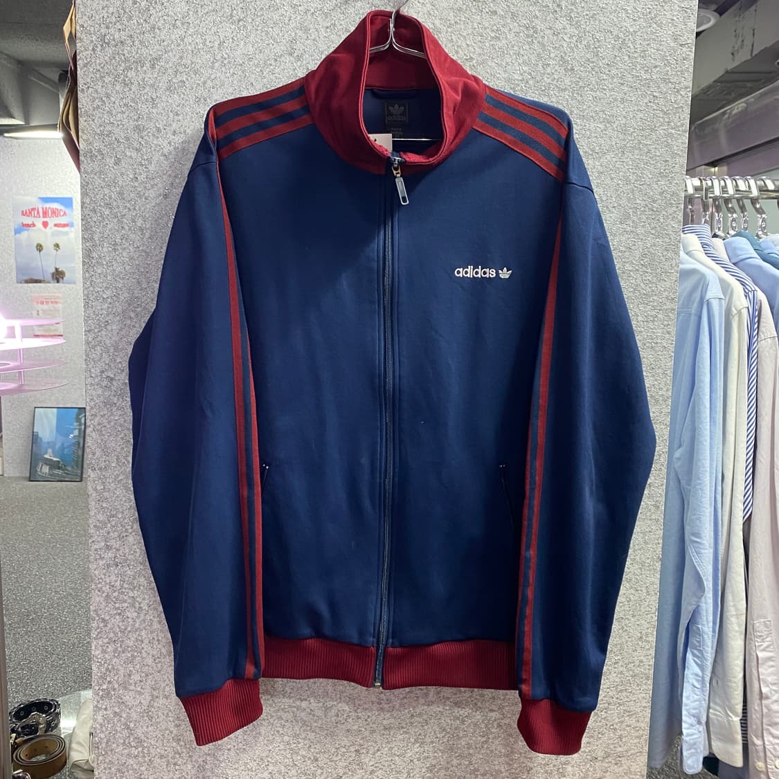 아디다스 베켄바우어 스몰로고 트랙탑 져지 B3555  상품이미지2