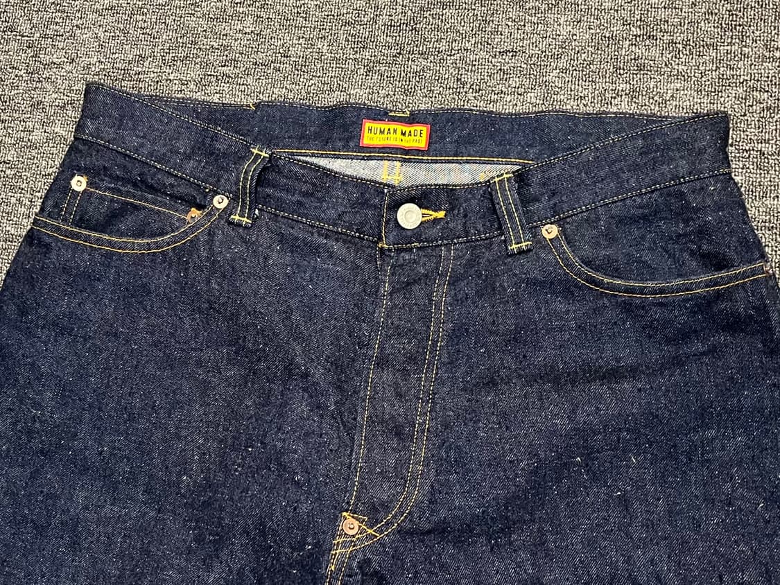 [34] 휴먼메이드 와이드핏 데님 팬츠 32 상품이미지2