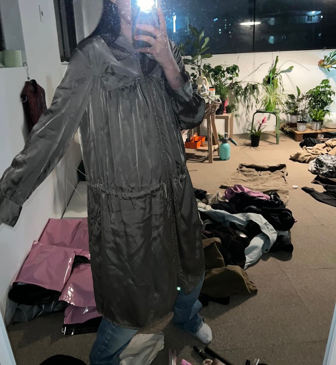 vintage long jacket 상품이미지3