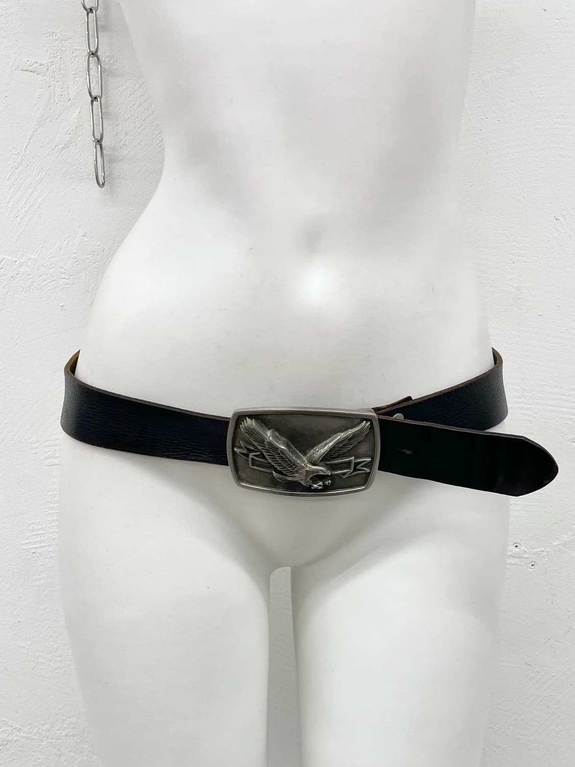 독수리 리얼레더 버클 벨트 상품이미지2