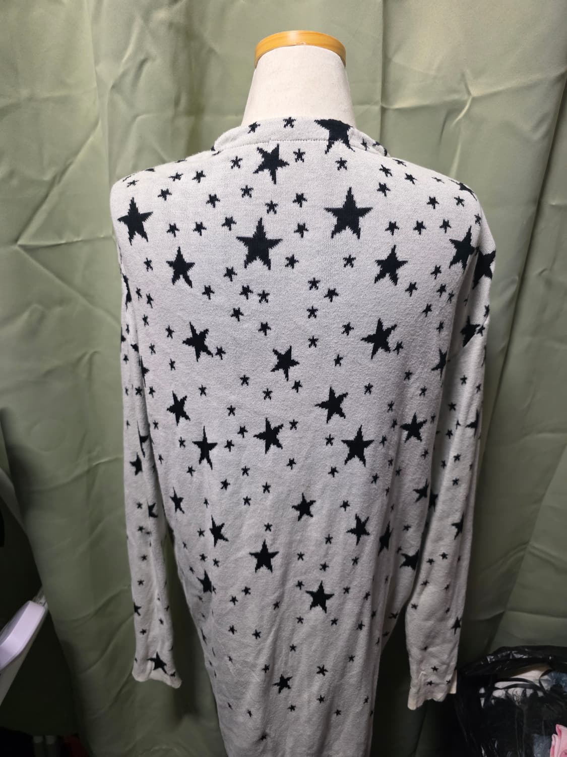 Y2k 갸루 별 롱 가디건 상품이미지3