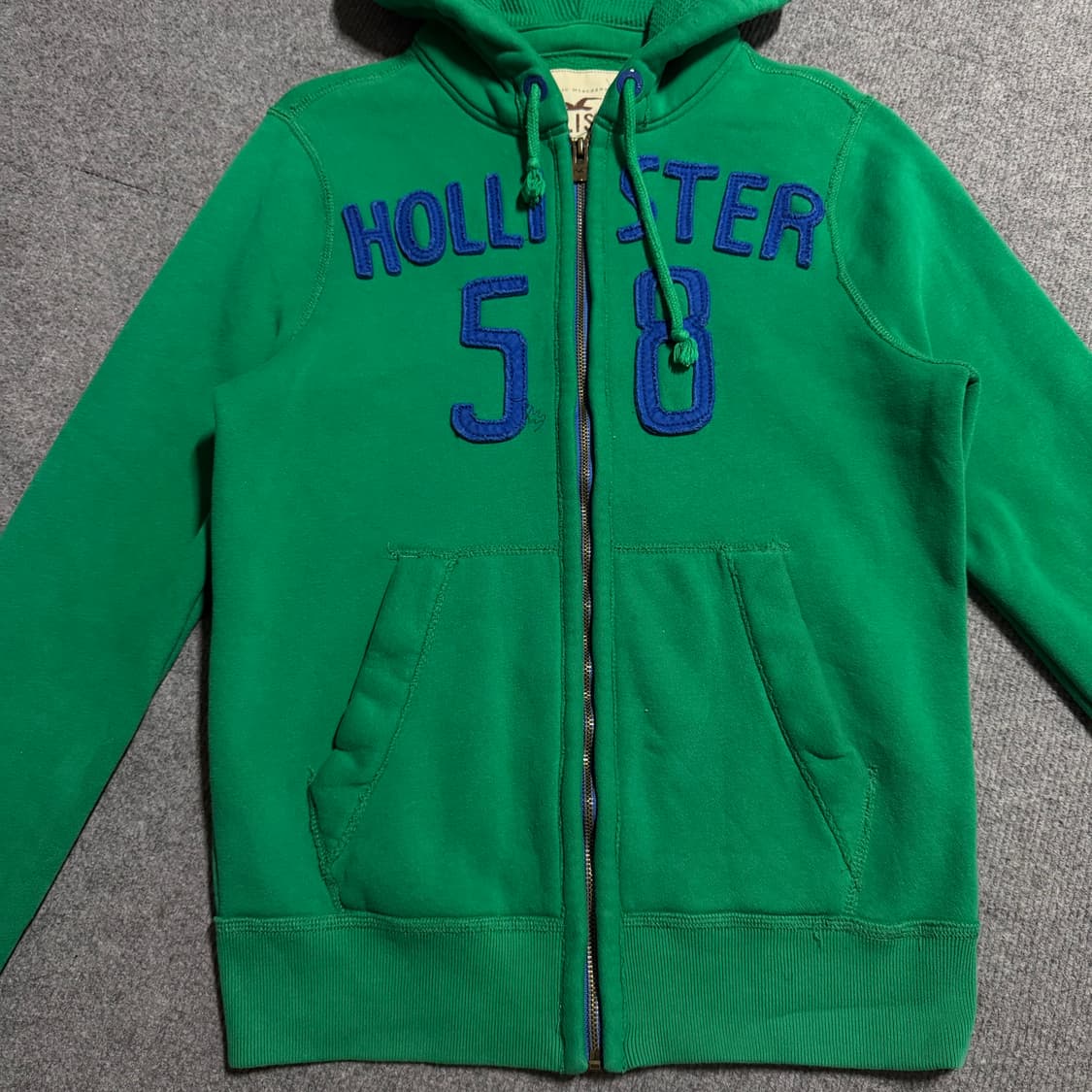 홀리스터 초록색 후드집업 s 상품이미지2