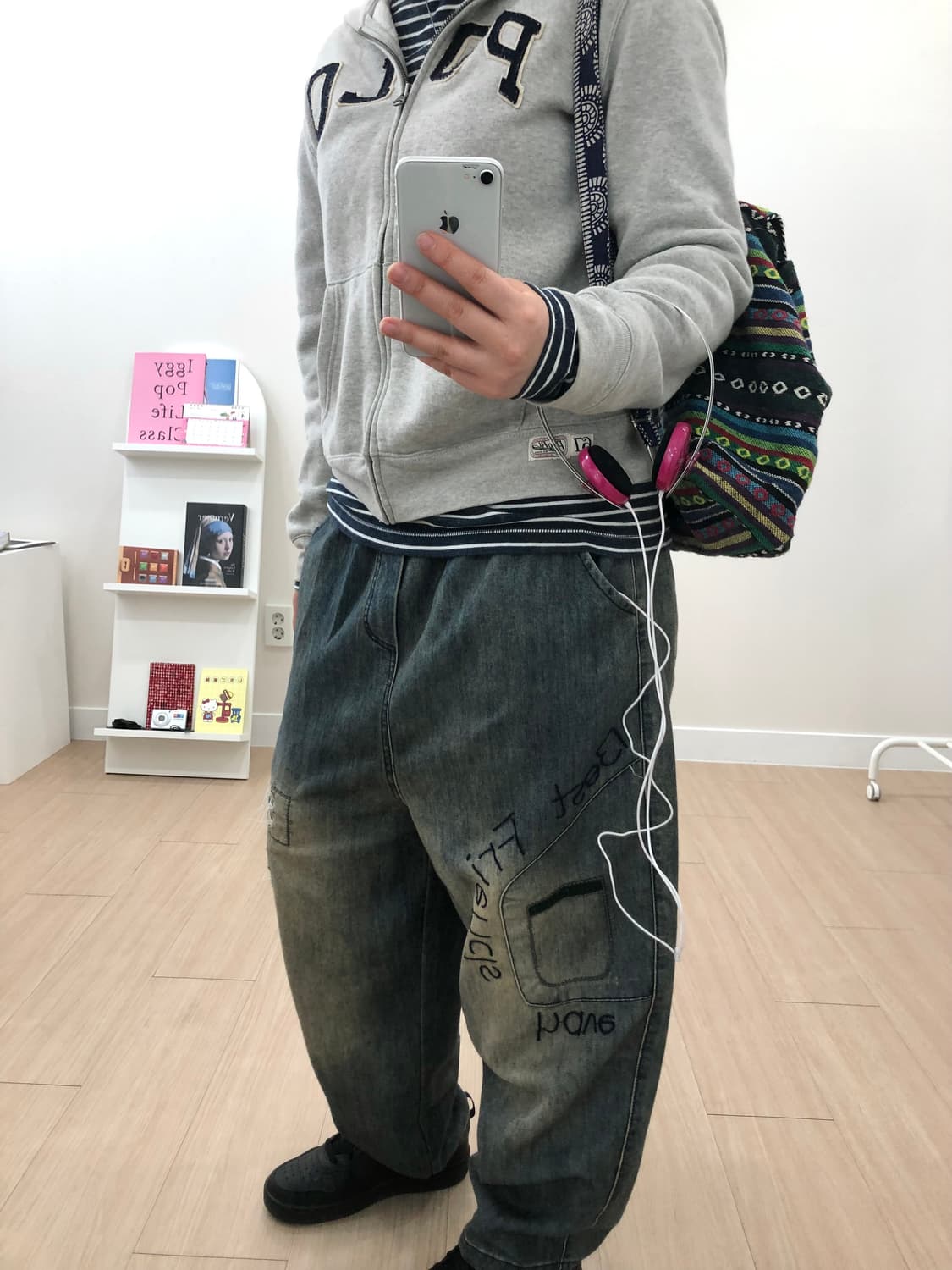 폴로 후드집업 스트릿 캐주얼 코디 상품이미지2