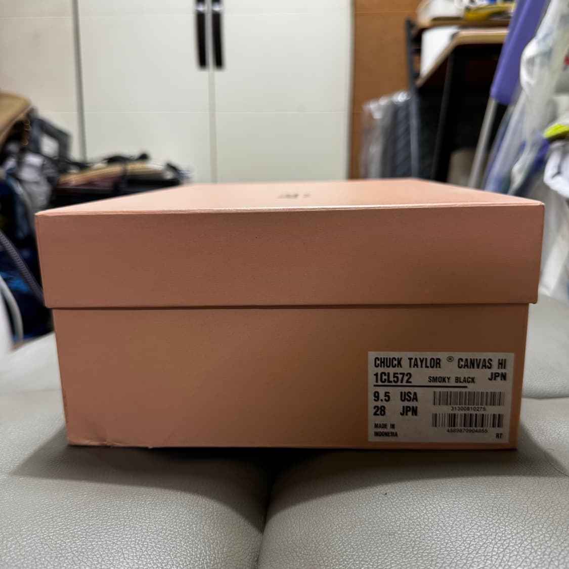 컨버스 재팬 어딕트 1CL572 스모키 블랙 9.5 (280) 타임라인 상품이미지2