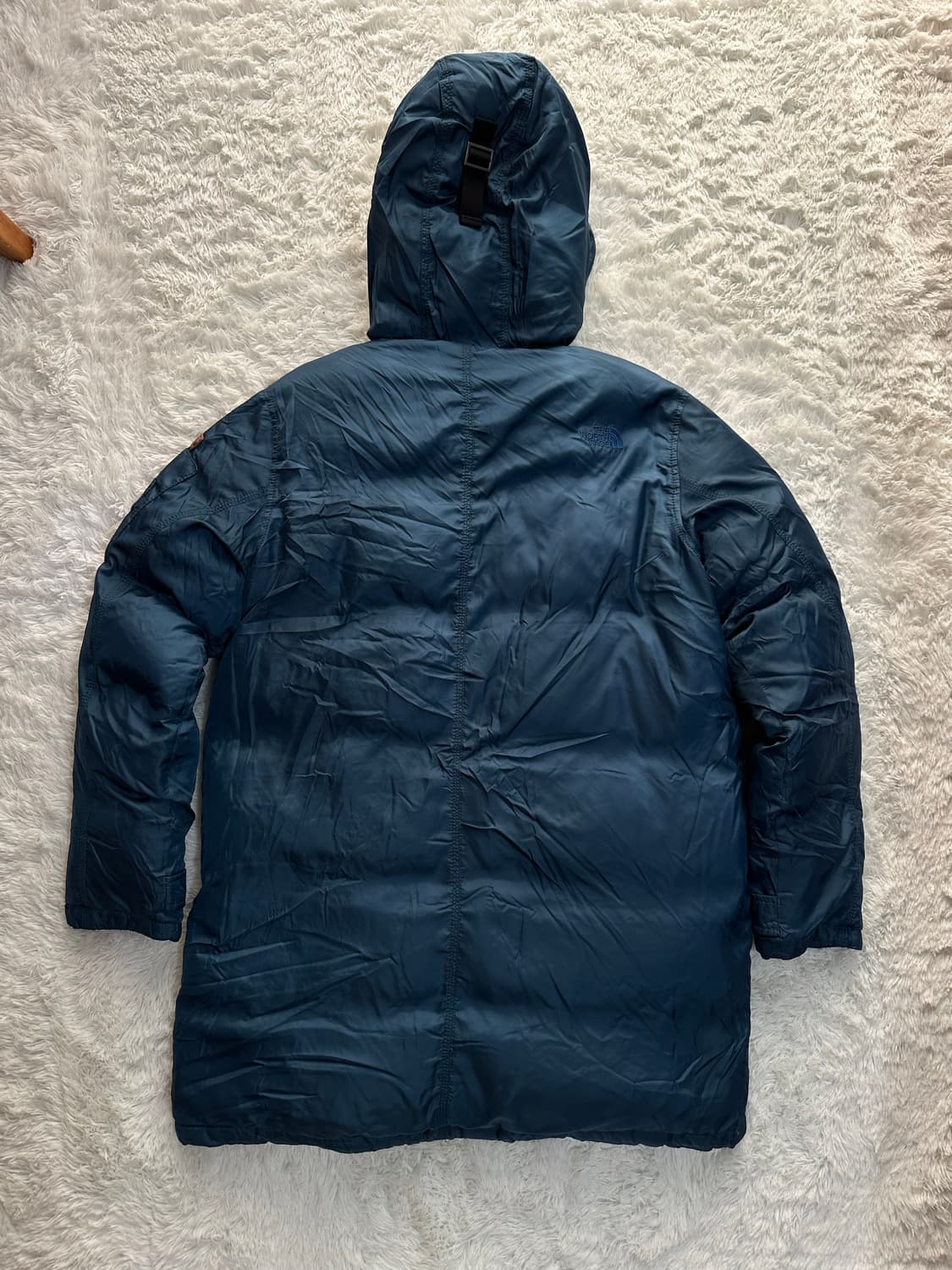 노스페이스 남성 다운 파카 100(L) 블루 상품이미지3