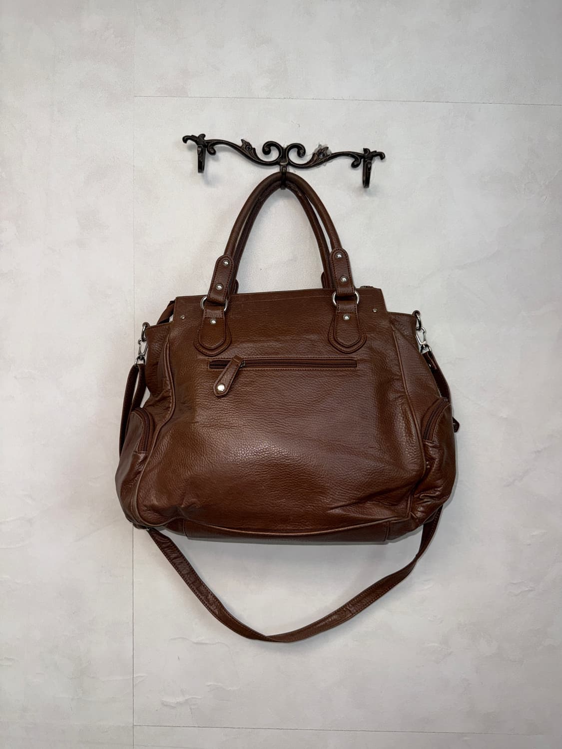 Vincis Bench brown pocket two ways bag 상품이미지4