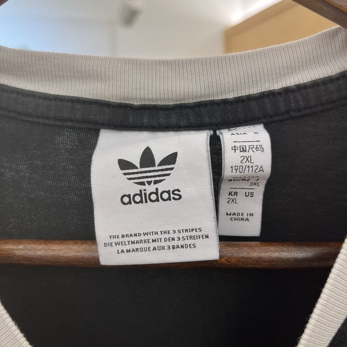 아디다스 캐주얼 빈티지 아디컬러 클래식 3S 반팔티 2XL C12663 상품이미지5