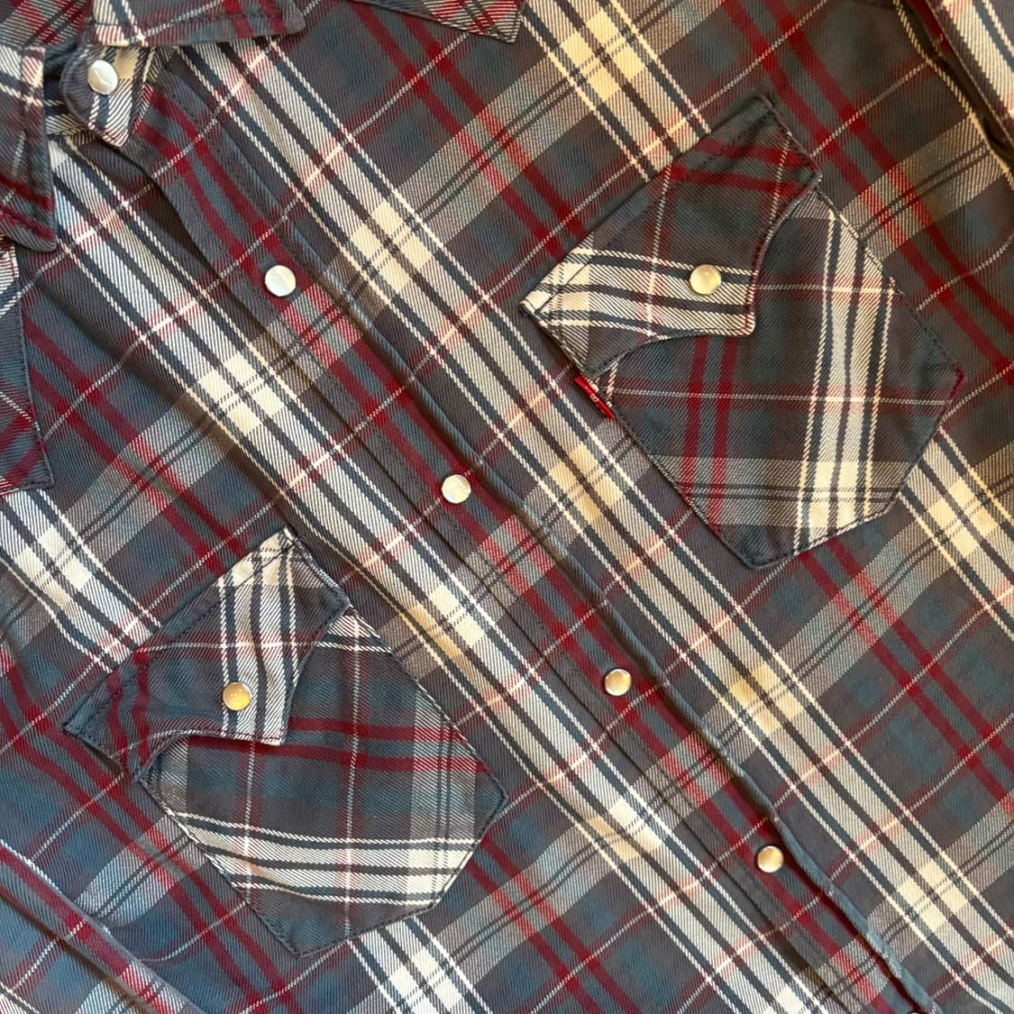 00년대 리바이스 레드탭 헤비코튼 웨스턴 셔츠 상품이미지4