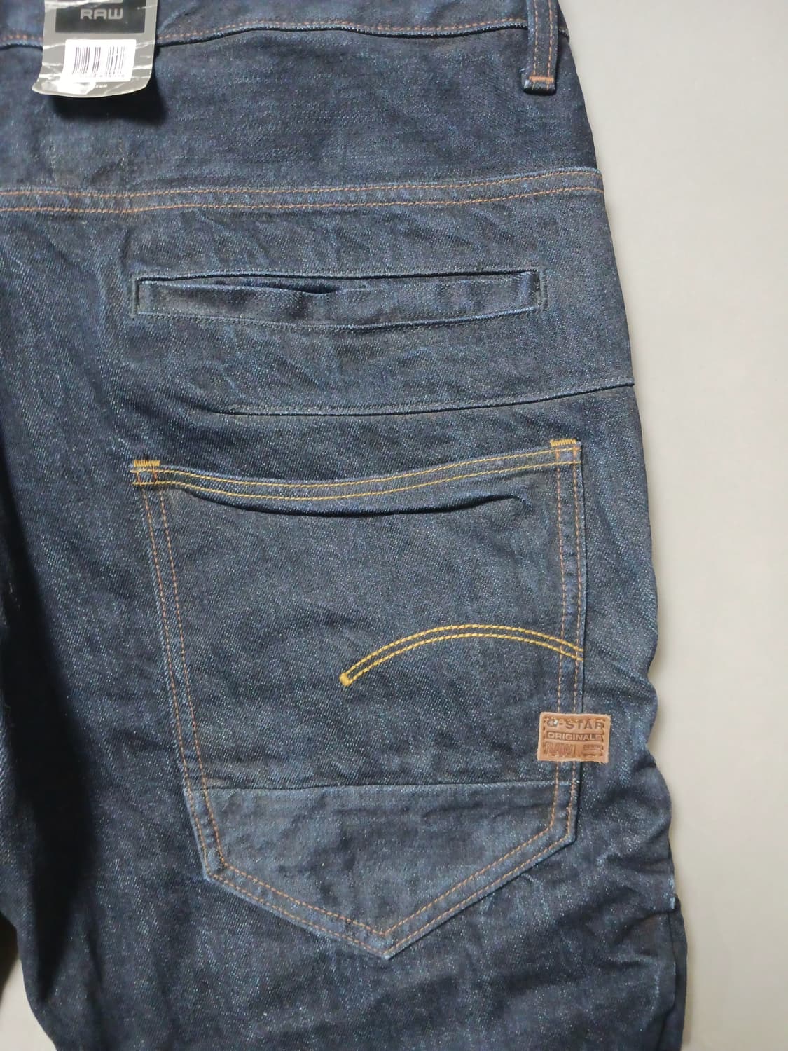 새제품 [34] 지스타로우 스타큐 3D 테이퍼드진 청바지 상품이미지9