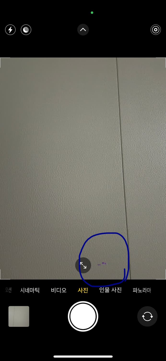 아이폰 15 256기가 블루 카메라무음, 전면카메라 보라색멍 상품이미지4