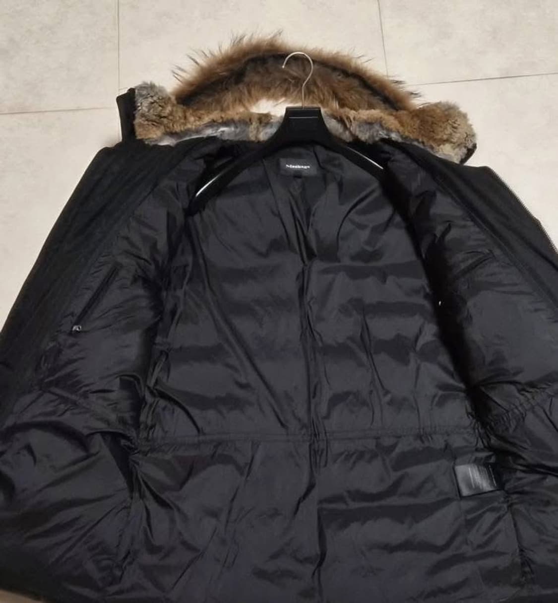 [정품] 맥케이지(MACKAGE) 브라운 퍼 패딩 블랙 M 상품이미지2