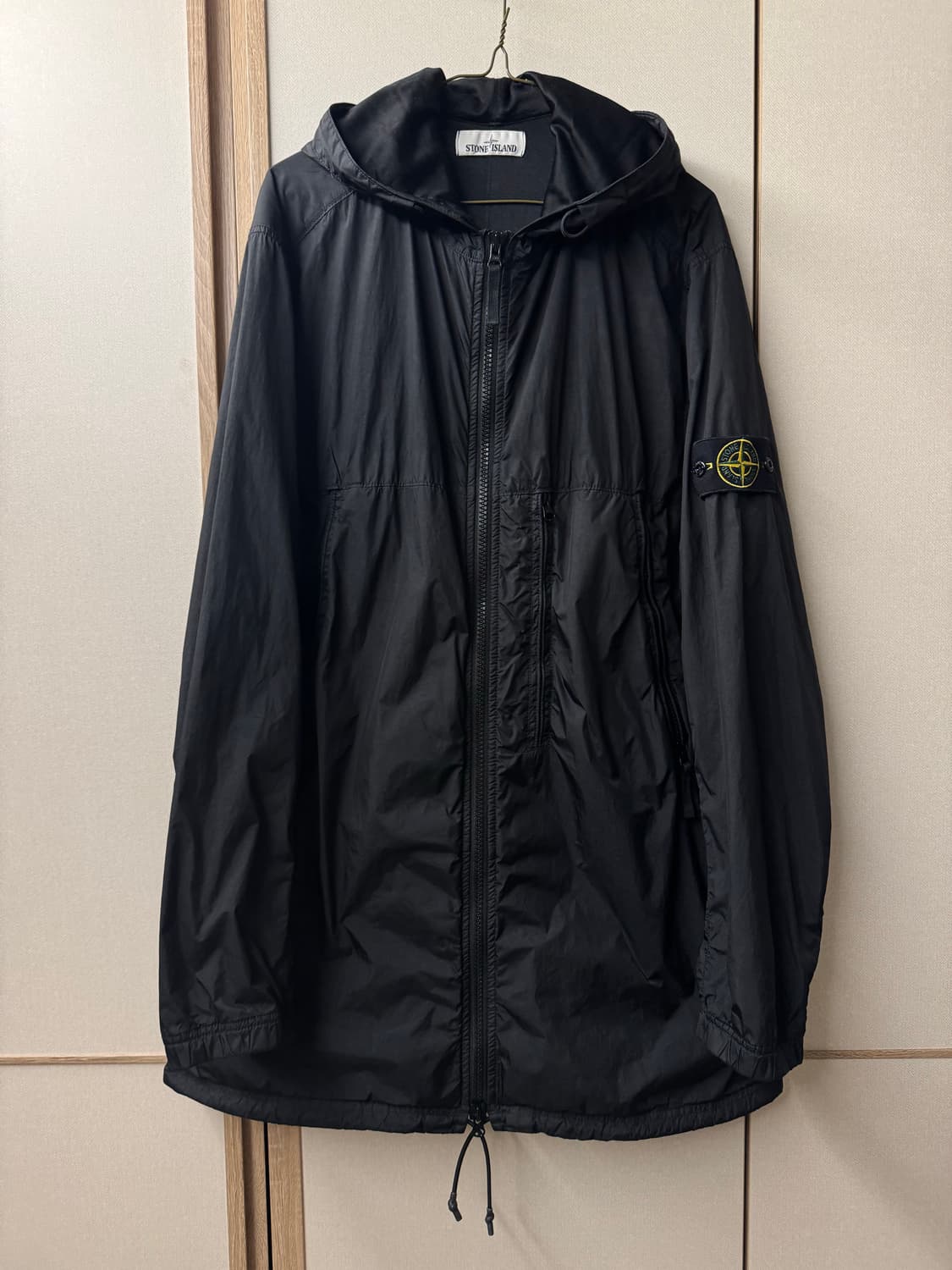 스톤아일랜드 가먼트다이드 크링클랩스자켓 상품이미지1