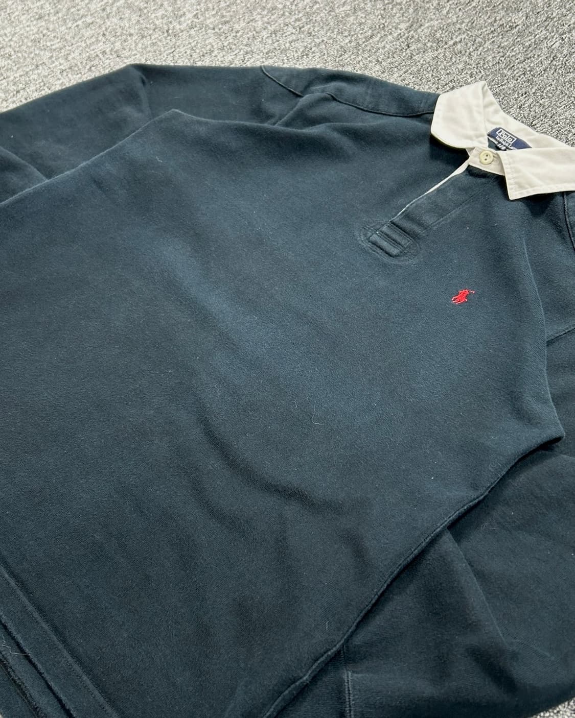 폴로 랄프로렌 숄더 패치 럭비 스웨트셔츠  상품이미지3