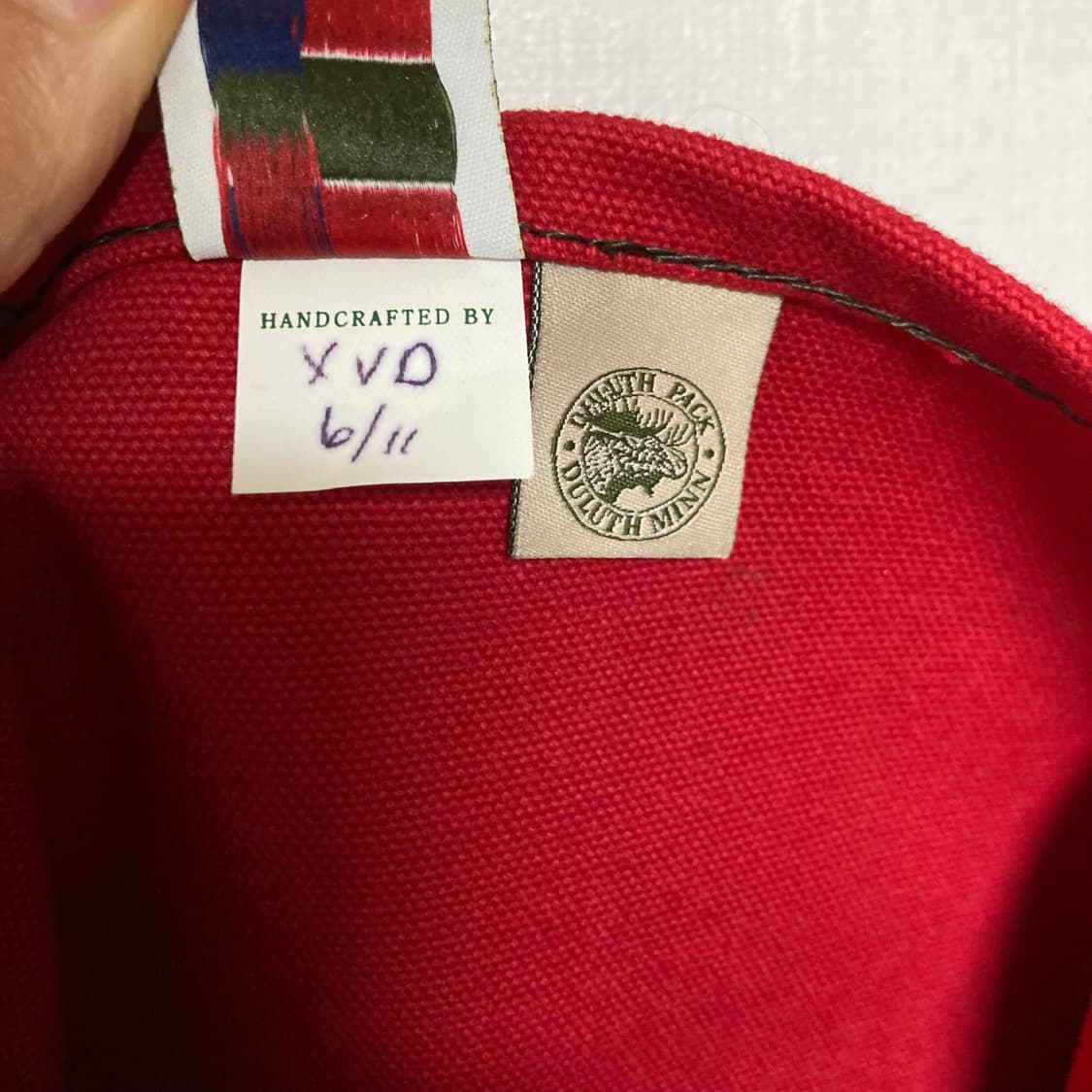 (택O, 새상품) Duluth Pack 둘루스팩 핸드메이드 캔버스 백팩 상품이미지7