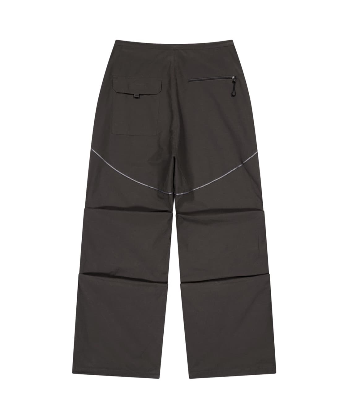 coyseio 코이세이오 스트랩 라인 팬츠 브라운 1size 상품이미지2