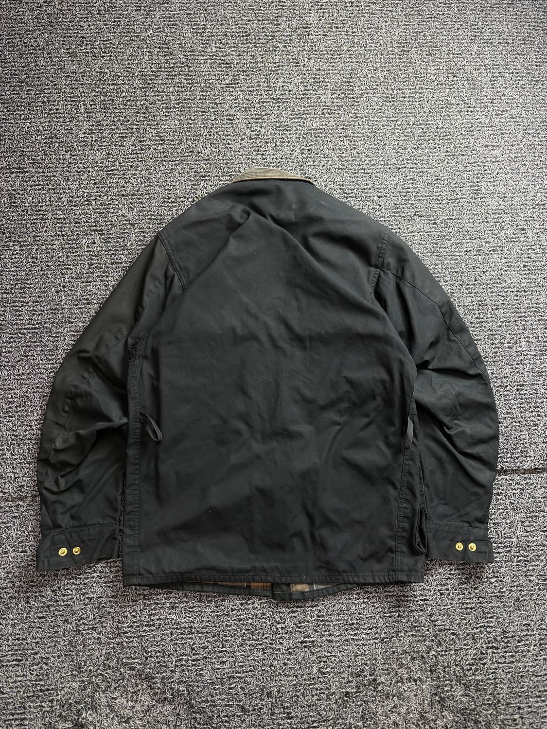 바버 인터네셔널 A7 오리지널 블랙 왁스 자켓 2858 상품이미지5