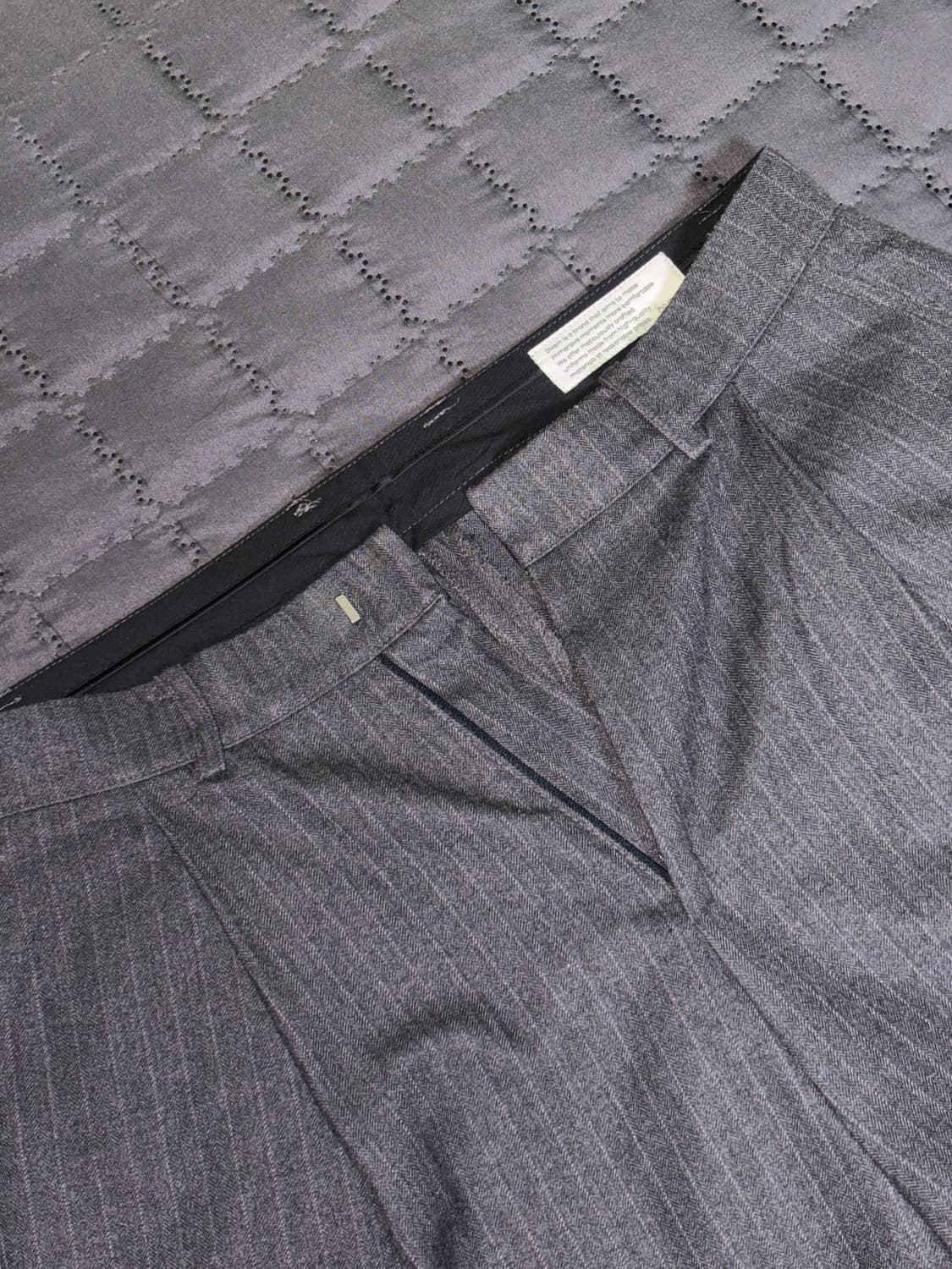 [1사이즈] DIVEIN 다이브인 스트라이프 와이드 슬랙스 상품이미지5