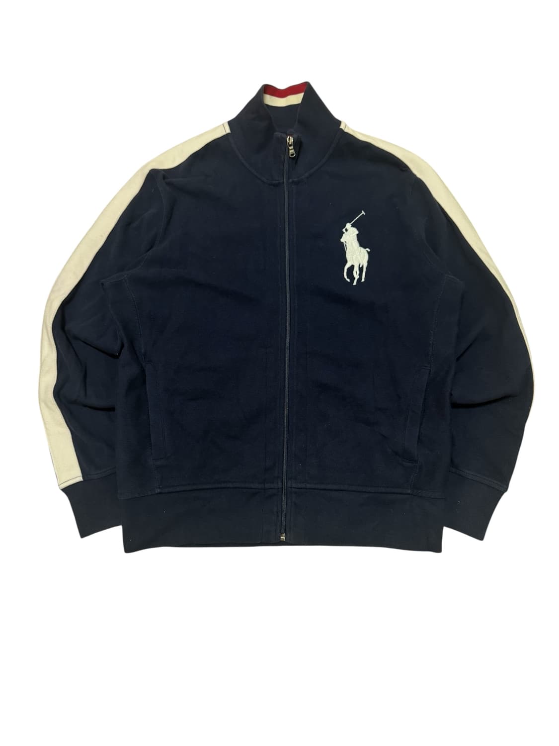 폴로 빅로고 네이비 집업 자켓 상품이미지2