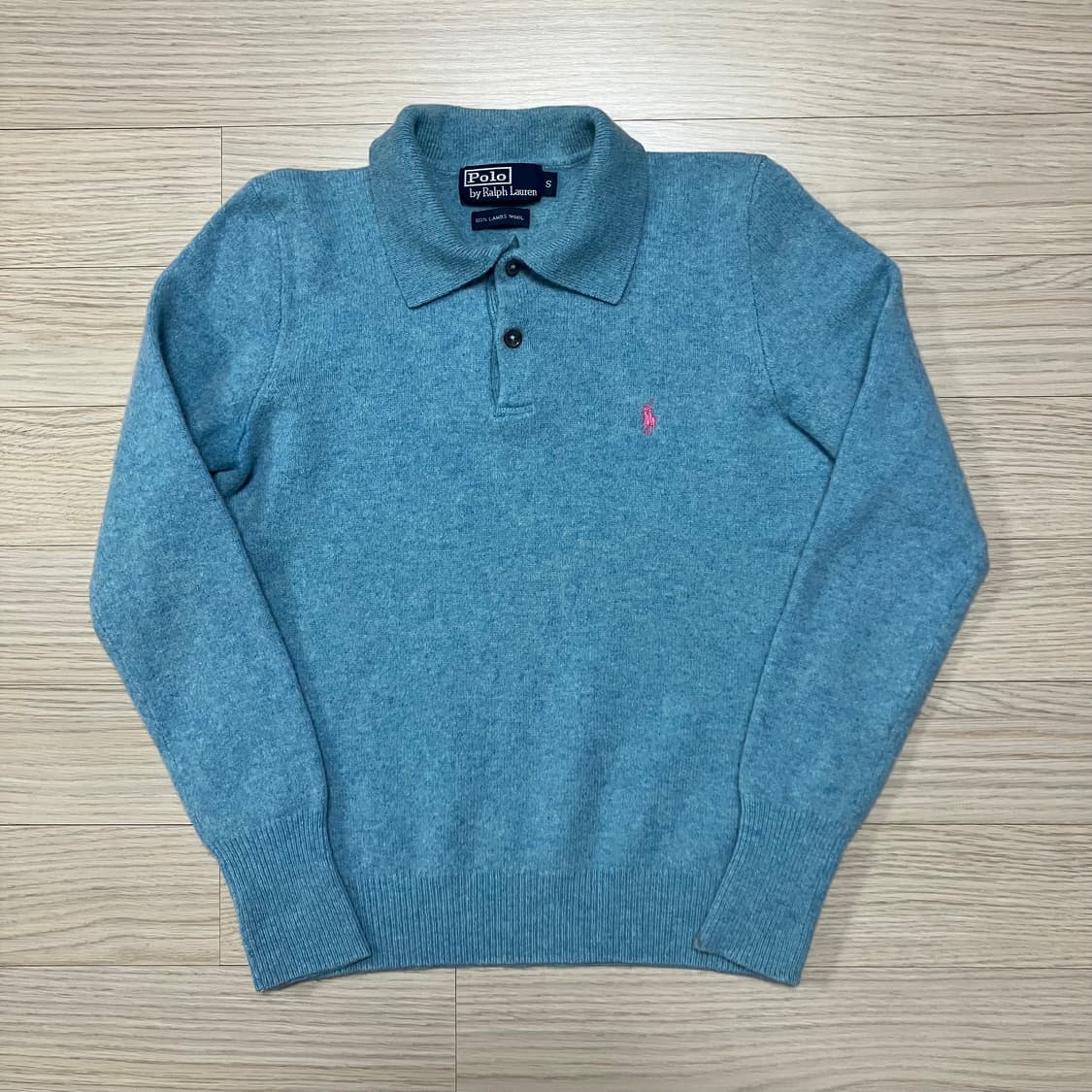 폴로 랄프로렌 램스울 니트 스카이 상품이미지3