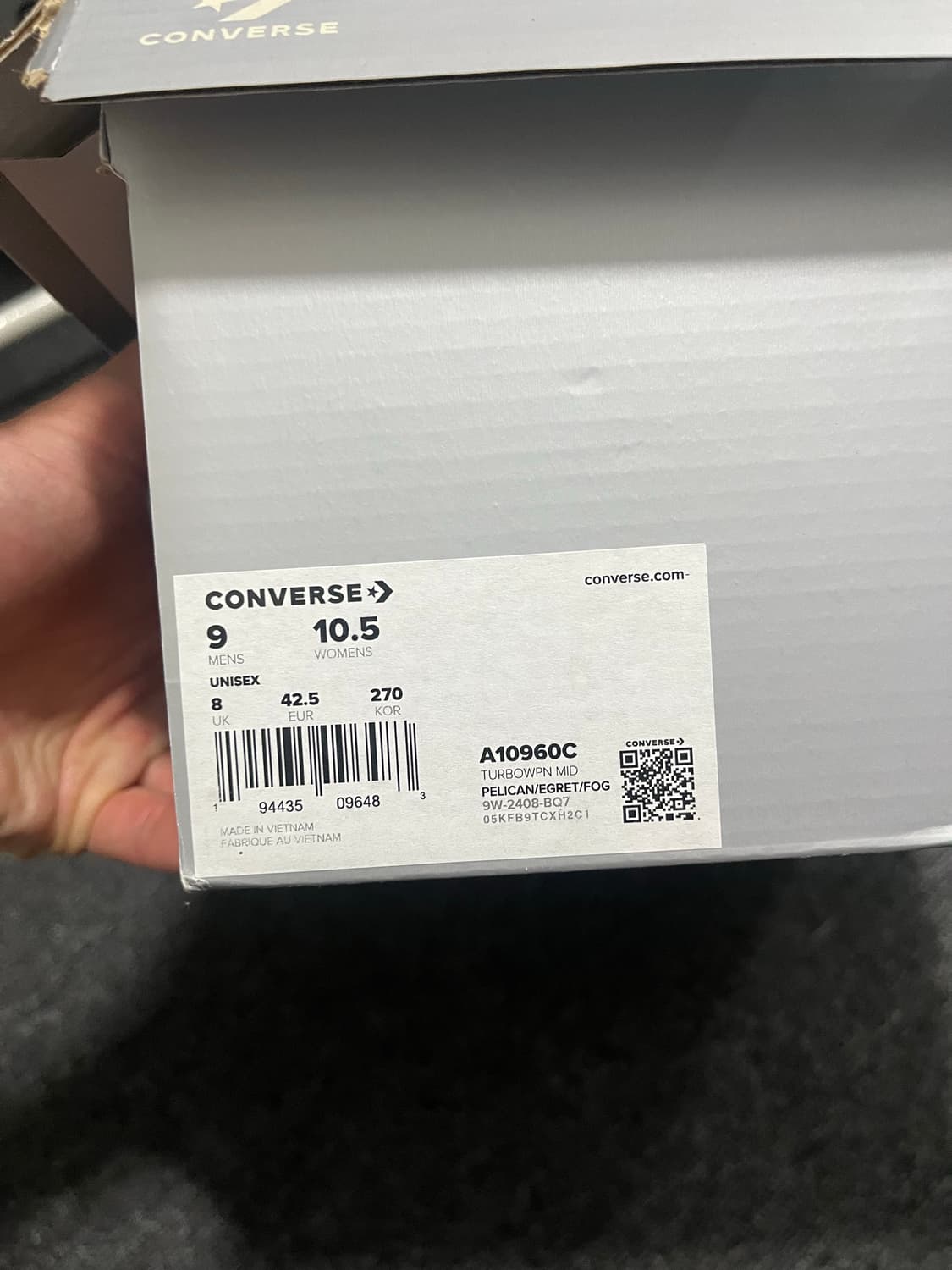 컨버스 x 다크쉐도우 터보웨폰 270 상품이미지6