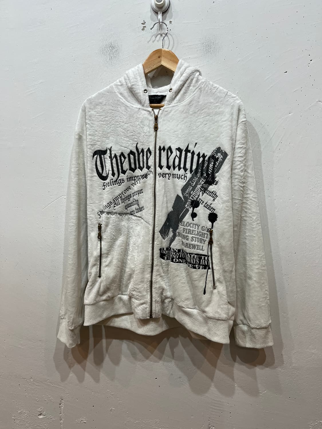 beaumere JPN 락펑크 플리스 후드집업  상품이미지1