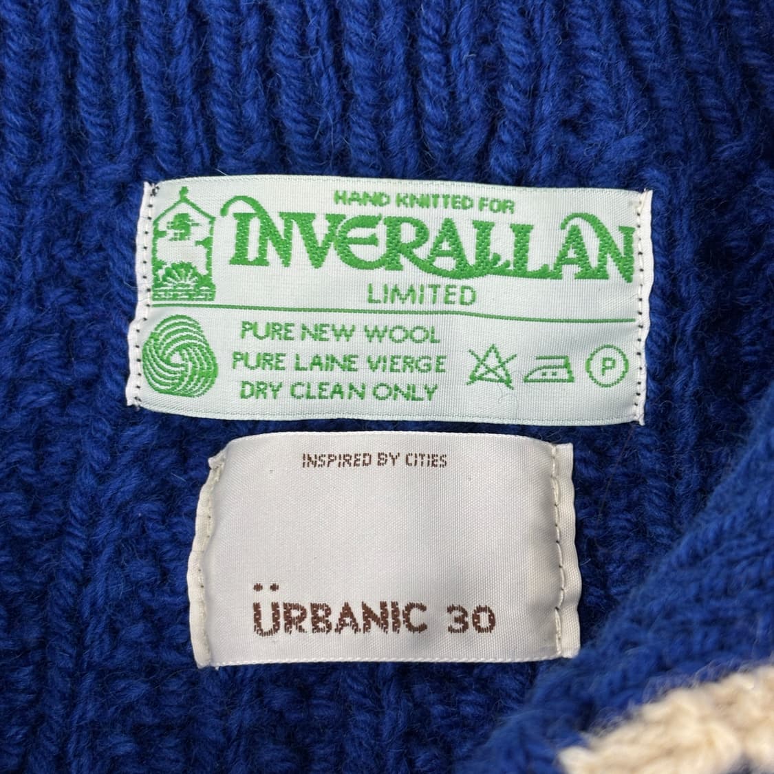인버알란 얼바닉30 스코티쉬 가디건 상품이미지4